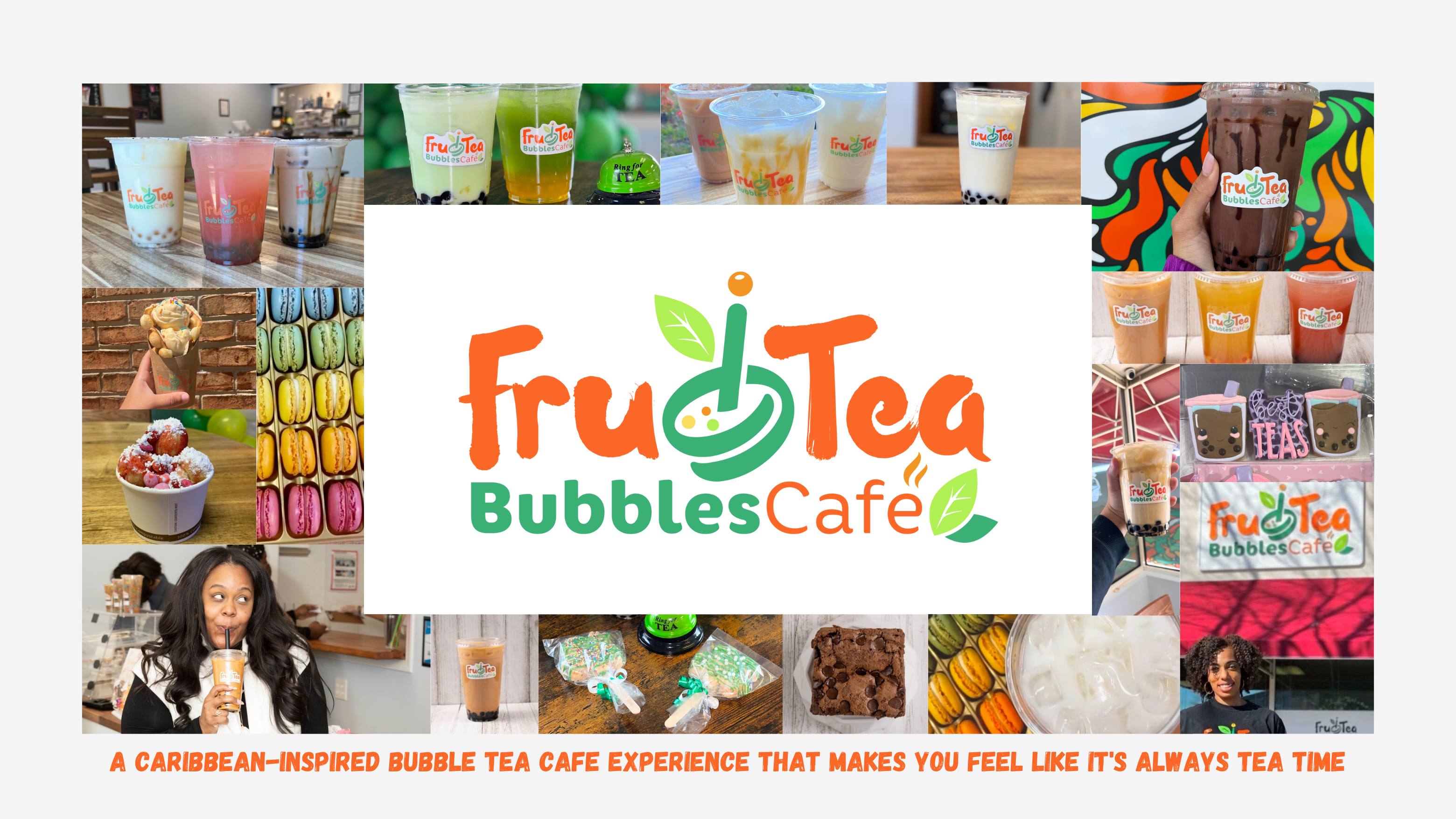 FruiTea Bubbles Café - Brand Identity & Marketing